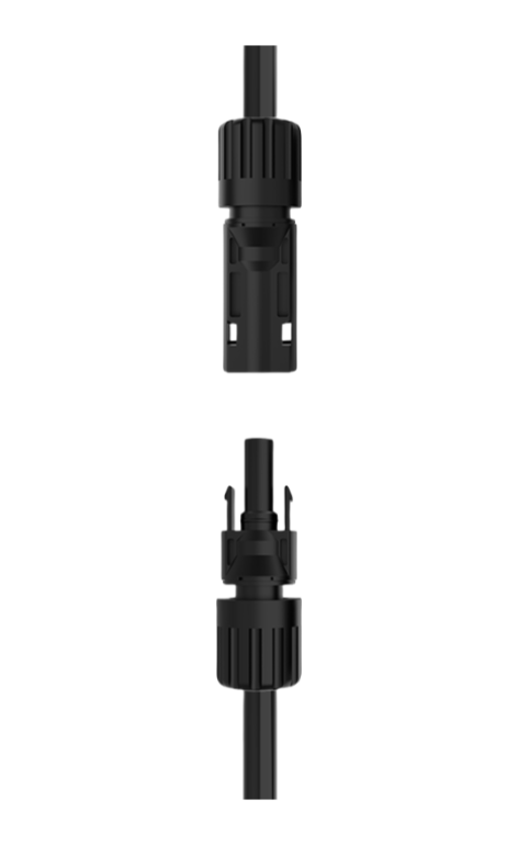 MC4 connectors for connecting solar panels