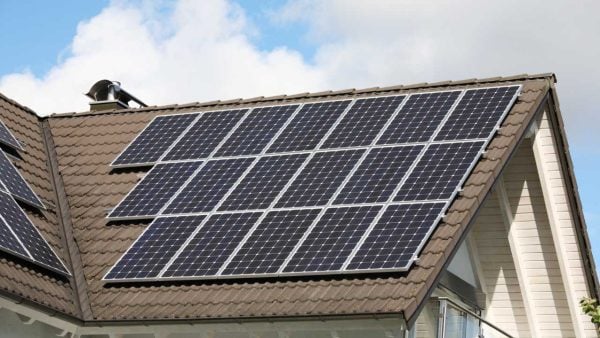 balcony solar panel system