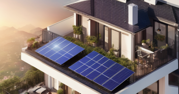 balcony solar panels