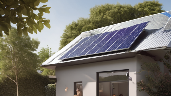 home solar energy storage and microinverter