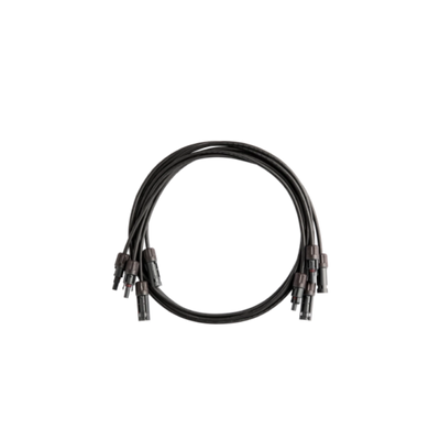 A set of black audio cables coiled up on a black background