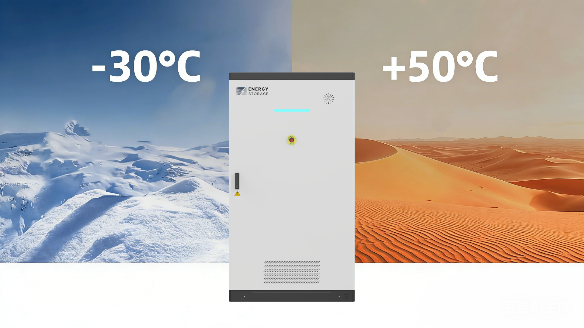 Operating temperature envelope of PVB BESS 115 Air Cooling