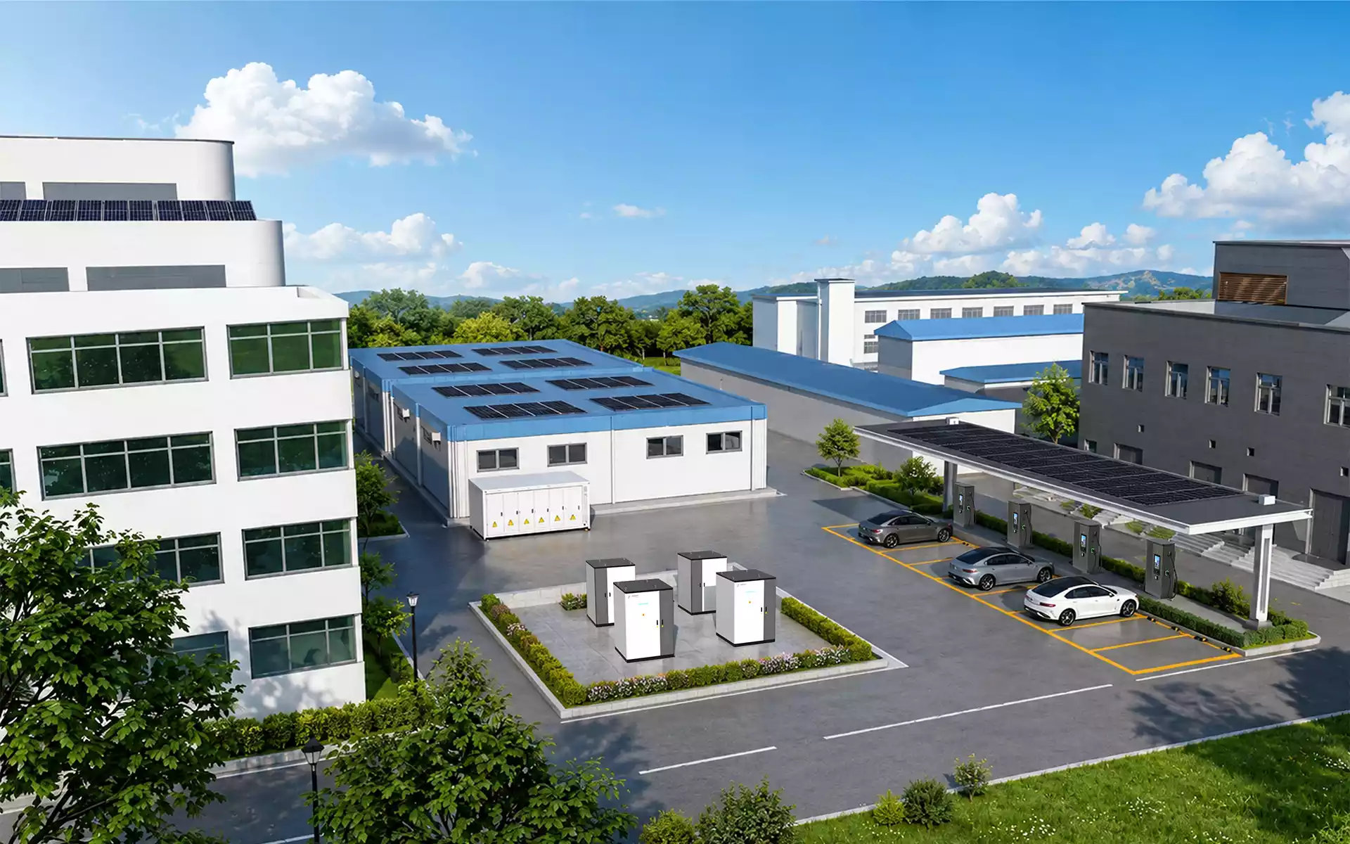 115kWh Air CoolingC&I BESS in Europe BYHV-115SAC