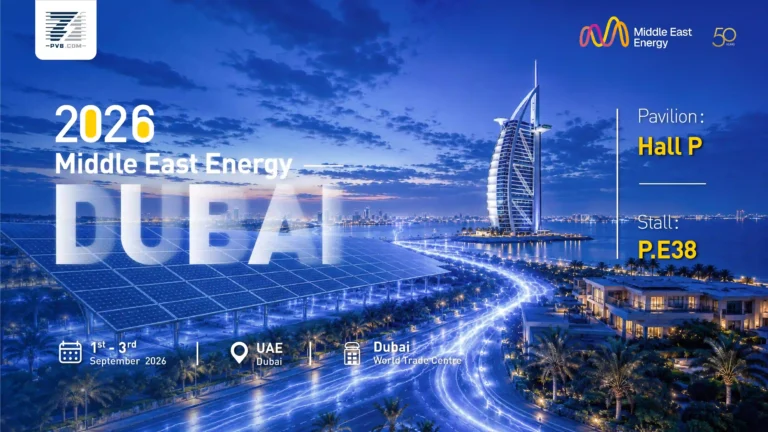 Meet PVB at Middle East Energy Dubai 2026 for Smarter Energy Storage